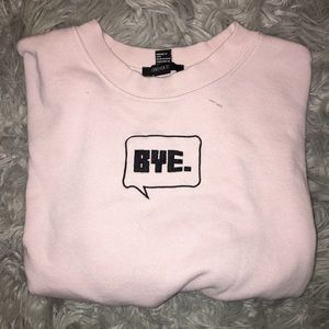 Forever 21 Cropped Sweatshirt